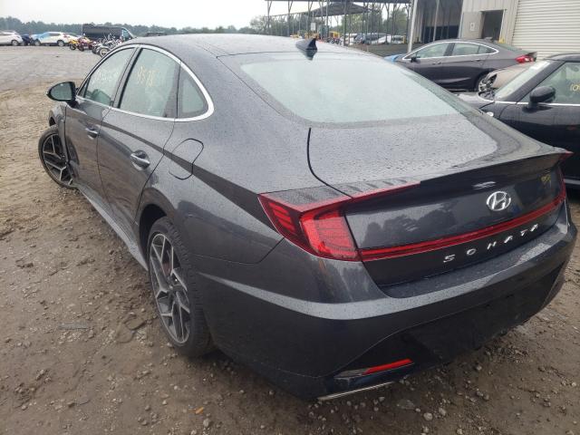 2021 HYUNDAI SONATA N L 5NPEK4JC0MH116369