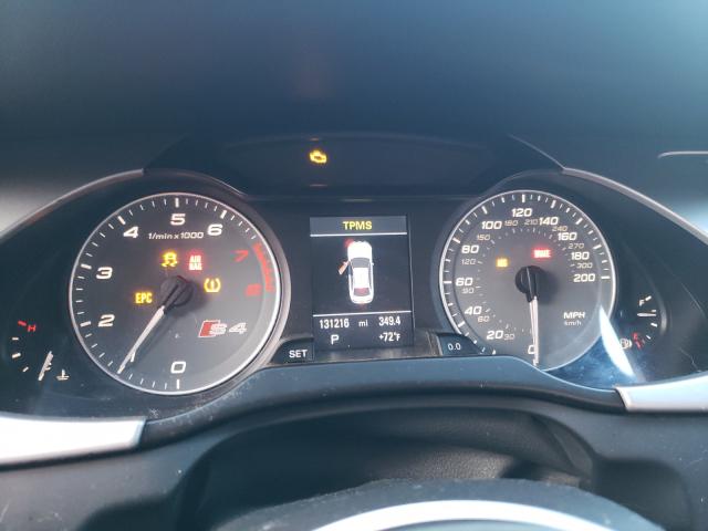 2011 AUDI S4 PRESTIG WAUKGAFL2BA129394