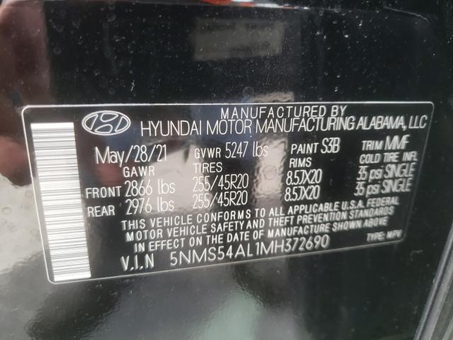 2021 HYUNDAI SANTA FE C 5NMS54AL1MH372690