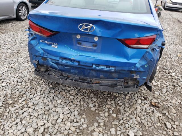 2017 HONDA ELANTRA KMHD74LF6HU076312