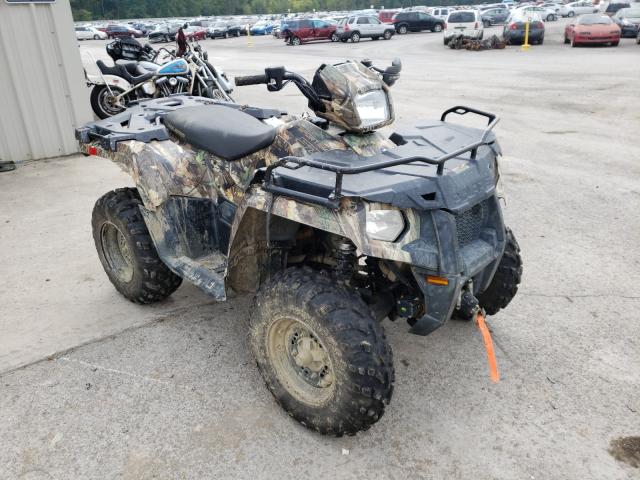 Salvage motorcycles for sale at Ellwood City, PA auction: 2018 Polaris Sportsman
