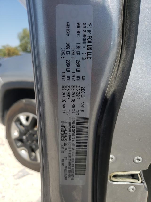 2018 JEEP COMPASS TR 3C4NJDDB4JT451538