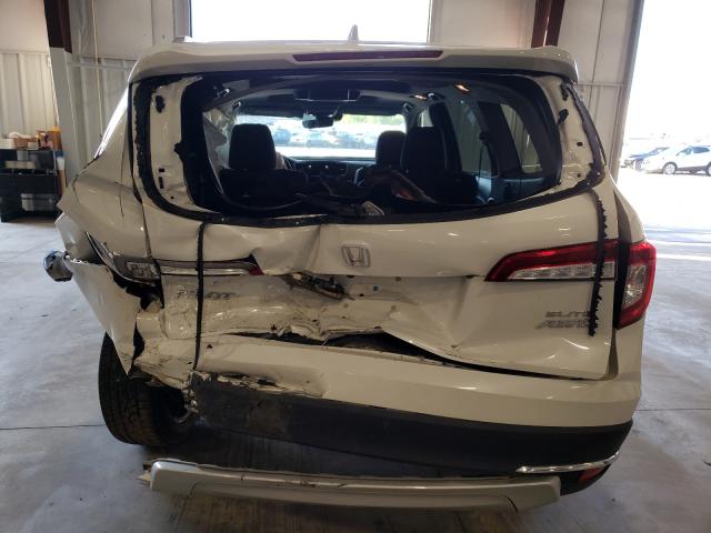 2021 HONDA PILOT ELIT 5FNYF6H00MB024346