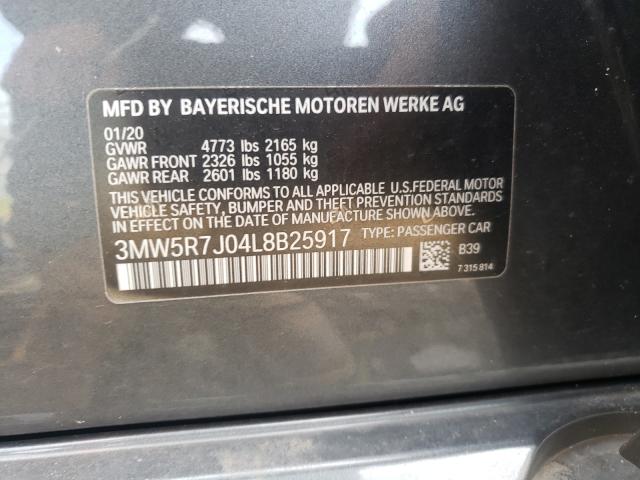 3MW5R7J04L8B25917 BMW 3 Series 330XI 10