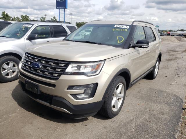 2017 FORD EXPLOR XLT 1FM5K8D82HGA86117
