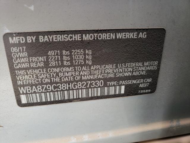 2017 BMW 330 XIGT WBA8Z9C38HG827330