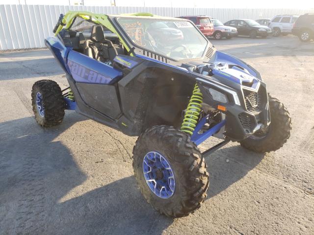 Salvage motorcycles for sale at Magna, UT auction: 2020 Can-Am Maverick X