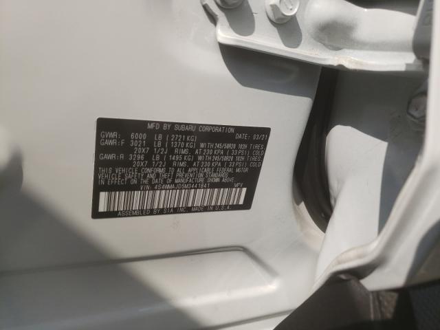 2021 SUBARU ASCENT LIM 4S4WMAJD5M3441841
