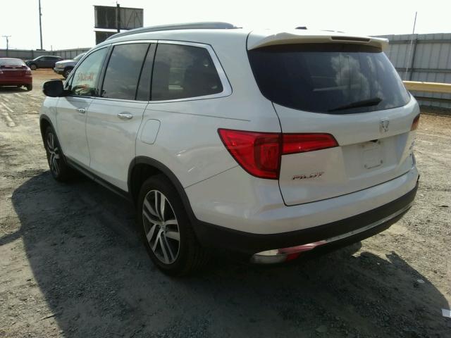 2017 HONDA PILOT ELIT 5FNYF6H09HB091761