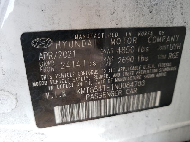 2022 GENESIS G70 KMTG54TE1NU084703