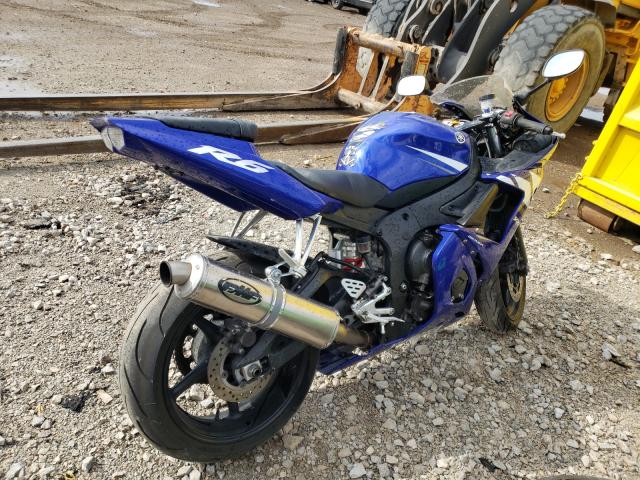 2003 YAMAHA YZFR6 L JYARJ06E63A004376
