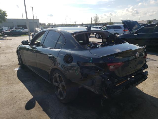 2017 ALFA ROMEO GIULIA ZARFAEBN7H7550009