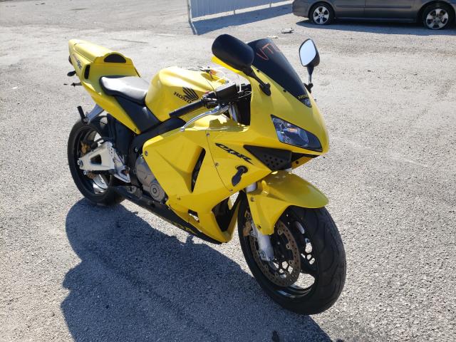 Salvage cars for sale from Copart Milwaukee, WI: 2003 Honda CBR600 RR