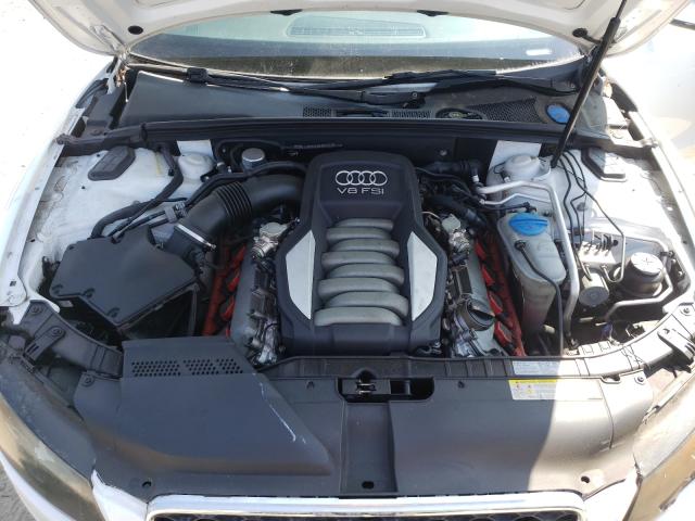 2012 AUDI S5 PRESTIG WAUVVAFR5CA005919