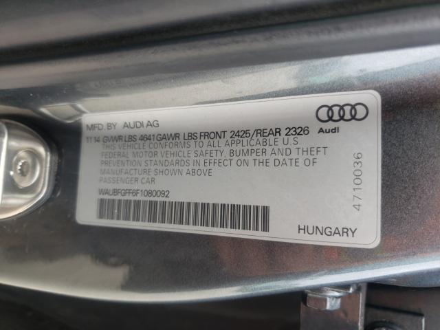 2015 AUDI S3 PREMIUM WAUBFGFF6F1080092
