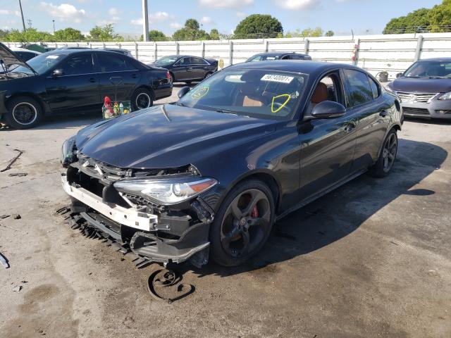2017 ALFA ROMEO GIULIA ZARFAEBN7H7550009