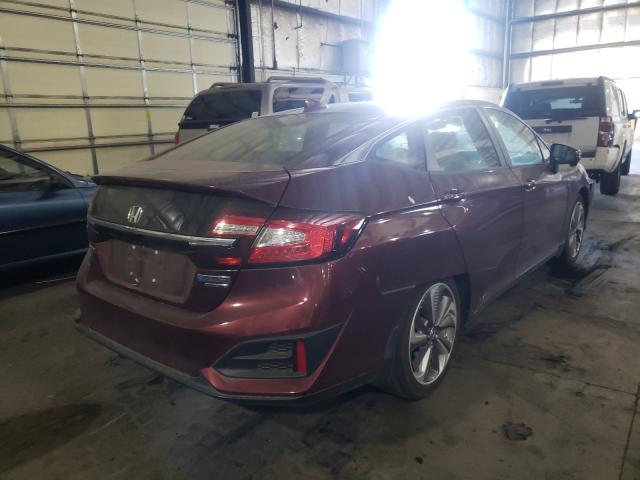 2018 HONDA CLARITY TO JHMZC5F37JC011539