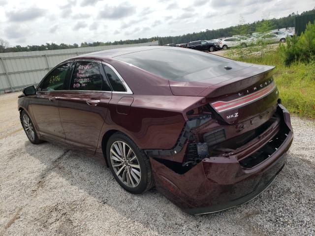 2017 LINCOLN MKZ SELECT 3LN6L5C94HR624643