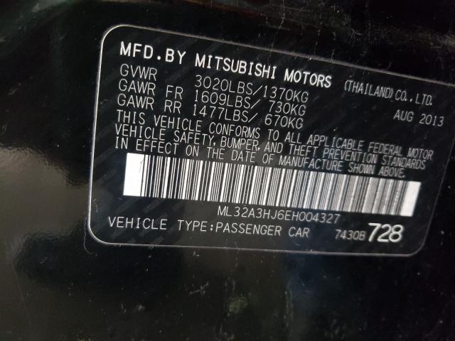 2014 MITSUBISHI MIRAGE DE ML32A3HJ6EH004327