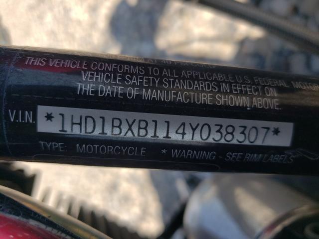 2004 HARLEY-DAVIDSON FLSTFI 1HD1BXB114Y038307
