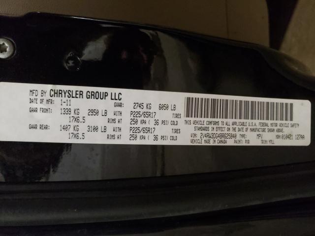 2011 VOLKSWAGEN ROUTAN SE 2V4RW3DG4BR625840