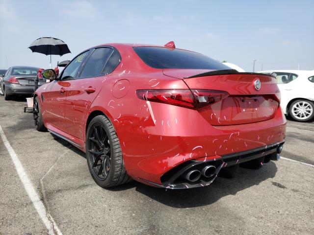 2017 ALFA ROMEO GIULIA QUA ZARFAEAV0H7551651
