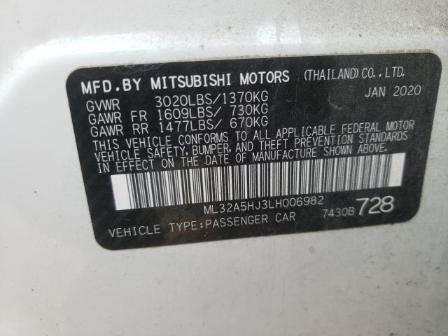 2020 MITSUBISHI MIRAGE LE ML32A5HJ3LH006982