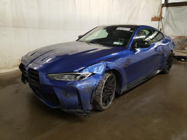 2021 BMW M4 COMPETI WBS33AZ02MCG84109