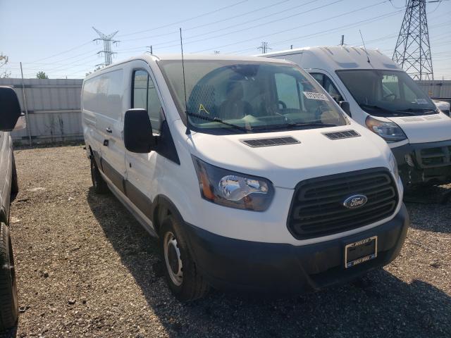 Salvage trucks for sale at Elgin, IL auction: 2019 Ford Transit T