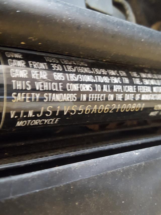 2006 SUZUKI M50 BK5 JS1VS56A062100801