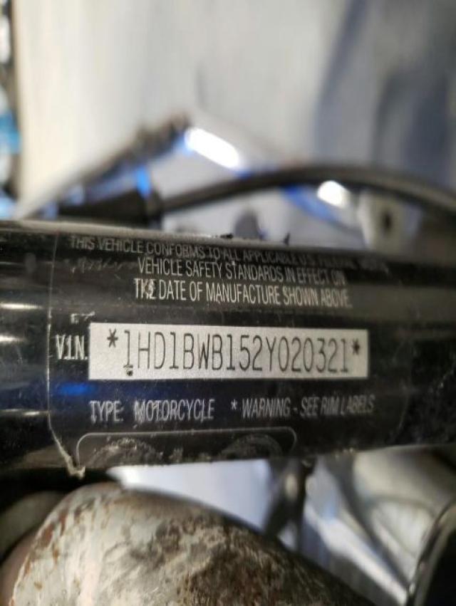 2002 HARLEY-DAVIDSON FLSTCI 1HD1BWB152Y020321