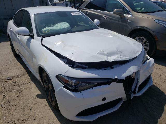 Salvage cars for sale from Copart Los Angeles, CA: 2018 Alfa Romeo Giulia