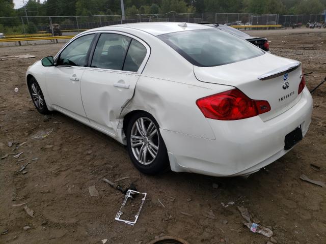 2011 INFINITI G25 BASE JN1DV6AP7BM600224