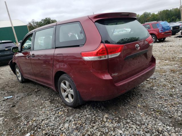 2011 TOYOTA SIENNA BAS 5TDKA3DC9BS002325