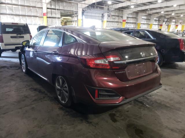 2018 HONDA CLARITY TO JHMZC5F37JC011539