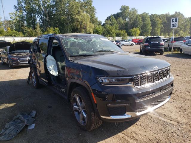 Vehiculos salvage en venta de Copart Davison, MI: 2021 Jeep Grand Cherokee