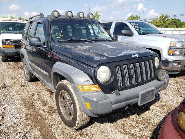 Salvage cars for sale from Copart Houston, TX: 2006 Jeep Liberty RE