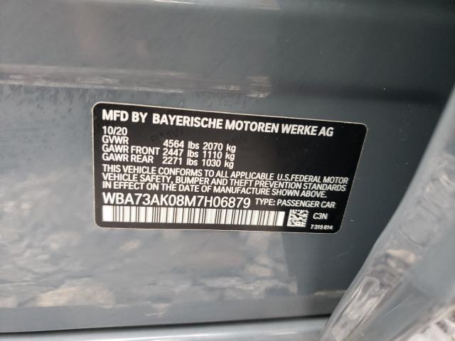 2021 BMW 228XI WBA73AK08M7H06879