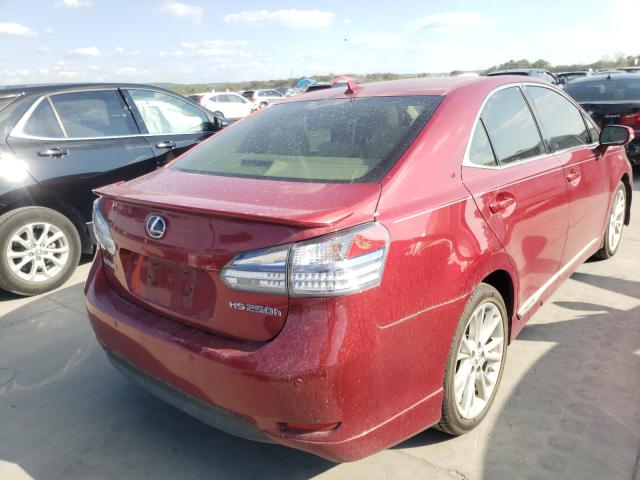 2010 LEXUS HS 250H JTHBB1BAXA2021957