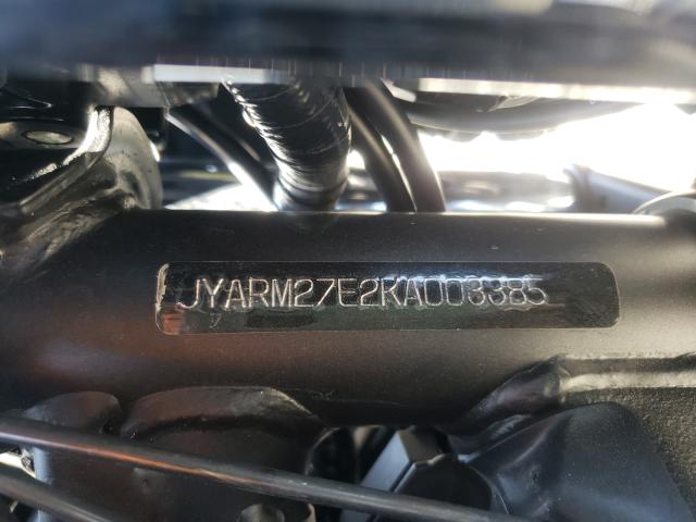 2019 YAMAHA MT07 JYARM27E2KA003385