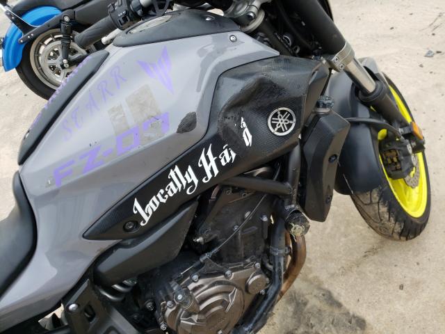 2016 YAMAHA FZ07 JYARM06E5GA010022