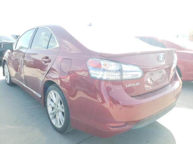 2010 LEXUS HS 250H JTHBB1BAXA2021957