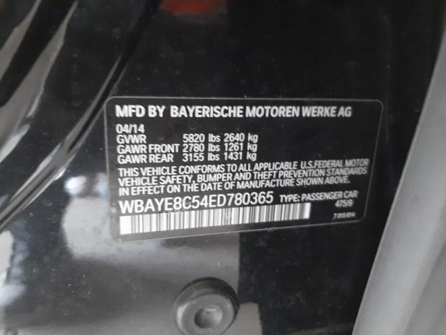 2014 BMW 750LI WBAYE8C54ED780365