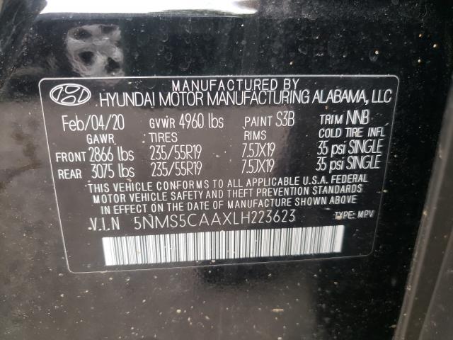 2020 HYUNDAI SANTA FE L - 5NMS5CAAXLH223623