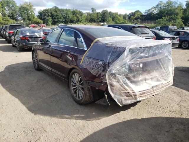 2017 LINCOLN MKZ PREMIE 3LN6L5B95HR612616