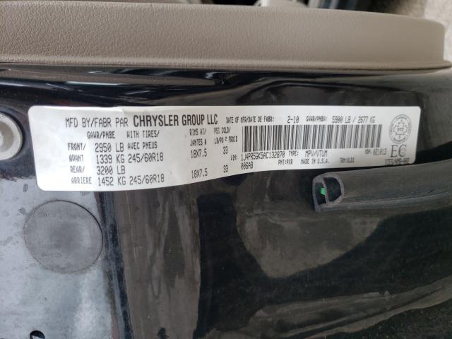 2010 JEEP 4X4LIMITED 1J4PR5GK5AC132870