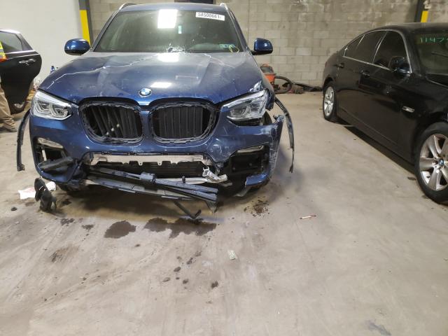 2018 BMW X3 XDRIVE3 5UXTR9C59JLC74345