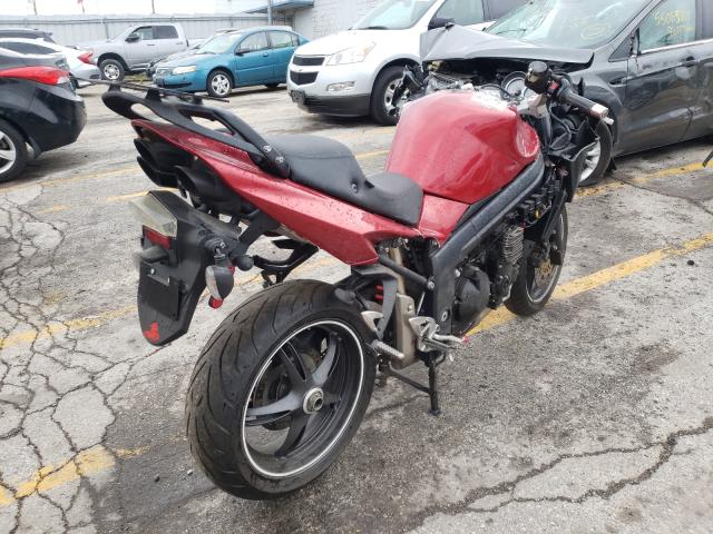 2006 TRIUMPH MOTORCYCLE SPRINT ST SMT600PK96J246650