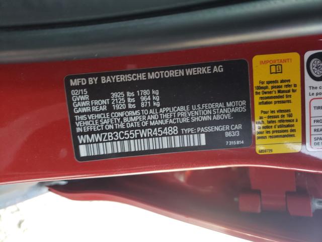 2015 MINI COOPER COU WMWZB3C55FWR45488