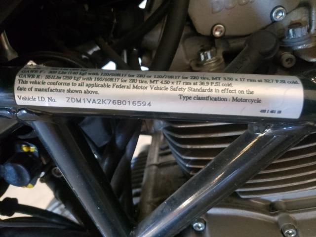 2006 DUCATI MULTISTRAD ZDM1VA2K76B016594